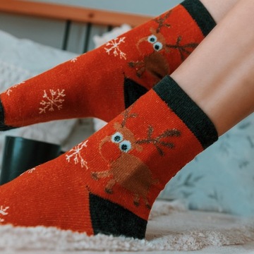 Рождественские носки 5 пар.