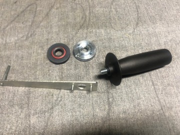 BOSCH Гайка с воротником + гаечный ключ + ручка GWS PWS