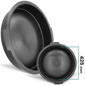 Крышка колодца 425 НИЖНЯЯ ПП ГОФРИРОВАННЫЙ ВАЛ ТРУБЫ ЛЮКИ Крышка Низ