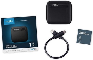 Портативный твердотельный накопитель X6 1000 ГБ USB-C 3.1 Gen-2