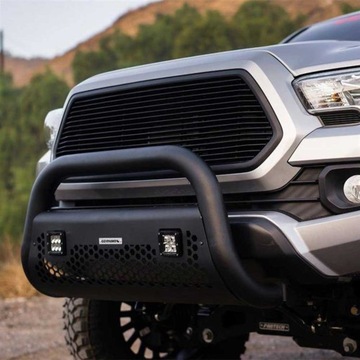 BULL BAR Z OTVORY NA SVĚTLA LED CUBE GO RHINO RC2