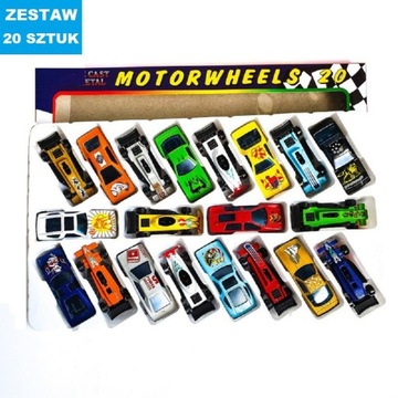 ZESTAW AUTEK METALOWYCH - 20 szt.