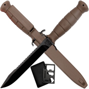 NÓŻ SZTURMOWY TAKTYCZNY WOJSKOWY GLOCK GL81FDE