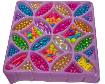 НАБОР БИСЕРОВ, МОСТИКИ, УКРАШЕНИЯ, КРЕАТИВНЫЙ НАБОР