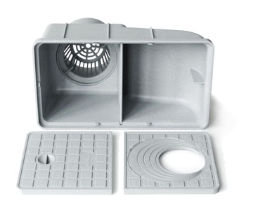 ОЧИСТИТЕЛЬ ЖЕЛОБОВ С ФИЛЬТРОМ MARLEY GREY