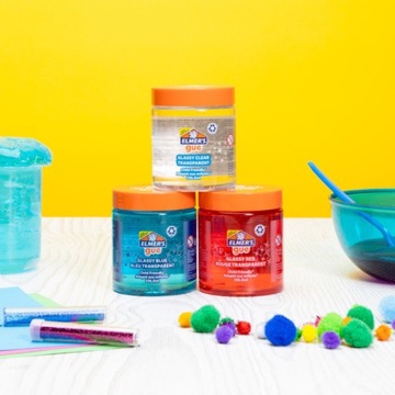 Готовый прозрачный лизун в навинчивающейся упаковке, 236 мл ELMERS Safe