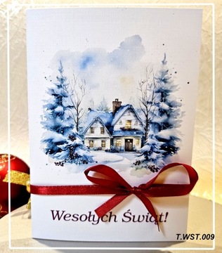 Рождественские открытки новой компании Рождество с логотипом ленты с логотипом ленты