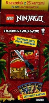 BLISTER Z KARTAMI LEGO NINJAGO s.6 - WYSPA +LIMITO