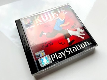 *** KUIFJE AVONTUUR ONBEKEND TINTIN PS1 PSX PSONE PLAYSTATION ***