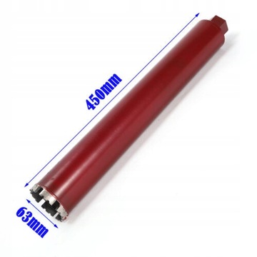 АЛМАЗНАЯ КОРОНКА ДЛЯ БУРОВОЙ УСТАНОВКИ 63мм/450мм