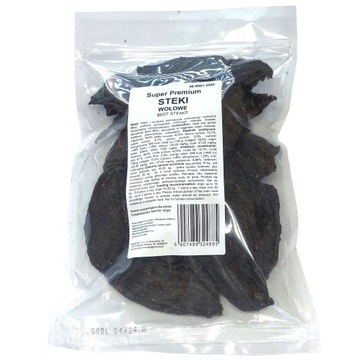 Лакомство MACED Steak для собак Стейки из говядины 95% мяса 500г