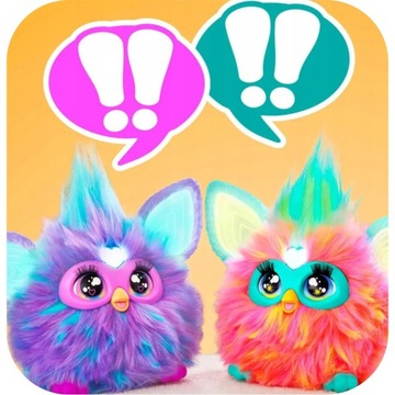 FURBY INTERACTIVE MASCOT 2.0 СВЕТЯЩИЙСЯ КОРАЛЛОВЫЙ ФИОЛЕТОВЫЙ
