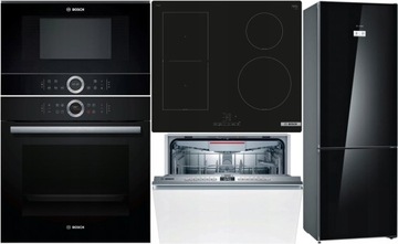 Комплект BOSCH HBG633BB1 BFL634GB1 PVS61RBB5E SMV4EVX10E KGN39LBCF