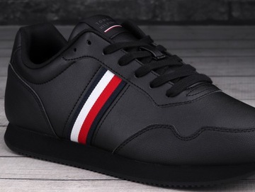 Buty Tommy Hilfiger CORE LO RUNNER PU LTH