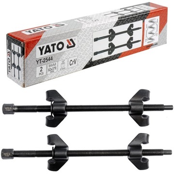 YATO ŚCIĄGACZ DO SPRĘŻYN ZAWIESZENIA 82x370MM 2 SZT.