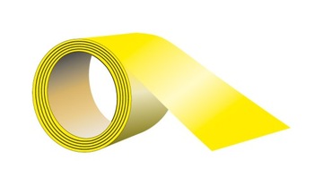 Taśma samoprzylepna 5 cm x 33 mb - żółta