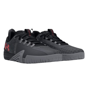 Under Armour Buty Ua Tribase Reign 6 Q1 3027352-400 Gray Void/Pitch Gray/Ru
