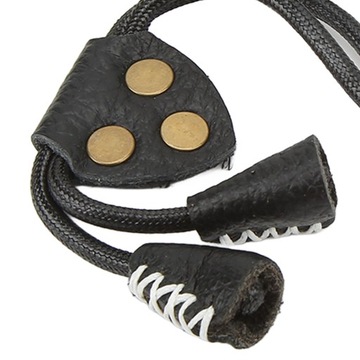 Кольцо для защиты большого пальца из латуни и кожи для стрельбы из лука