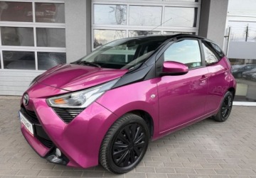 Toyota Aygo II Hatchback 3d Facelifting 1.0 VVT-i 72KM 2019 Toyota Aygo salon Polska ,Kamera cofania Benzyna 72KM, zdjęcie 2