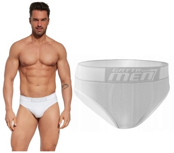 GATTA SLIPY MAJTKI BAWEŁNA BIAŁE XL