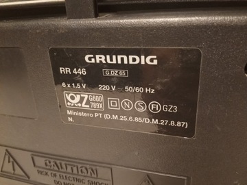 ГРУНДИГ 446 РР.