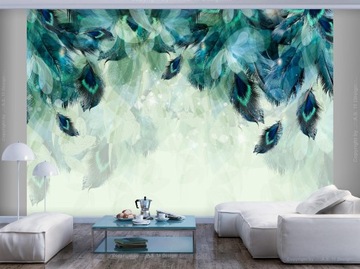 ПЕРО ЦВЕТЫ ФОТО ОБОИ 350x256 f-C-0490-a-a