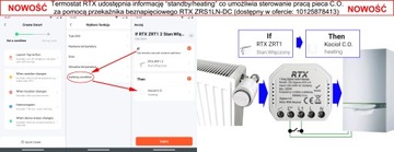 Комплект из 3 термостатов + шлюз Zigbee WiFi Tuya SET
