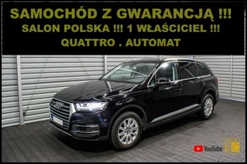 Audi Q7 II SUV 3.0 TDI 218KM 2015 Audi Q7 Salon POLSKA + 1 Właściciel + Serwis