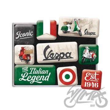 МАГНИТ VESPA ITALIAN LEGEND 9 шт. 83125