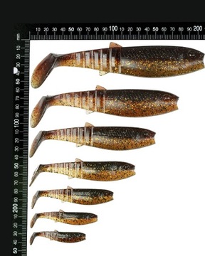 Savage Gear Cannibal Shad 12,5 см лимонный крекер