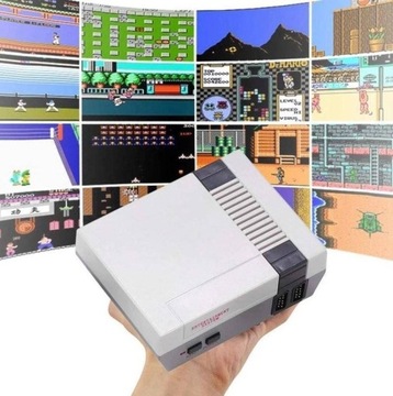 Телевизионная ретро-консоль для 8-битных 620 игр 2 пэдс Mini