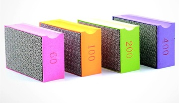 АЛМАЗНАЯ ГУБКА ДЛЯ ШЛИФОВКИ ГРАНИТНОЙ ПЛИТКИ 400