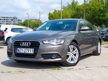 Audi A6 C7 Limousine 2.0 TDI 177KM 2012 AUDI A6 2.0 TDI 177KM , Automat, Przebieg 185451km, Skórzana tapicerka, zdjęcie 2