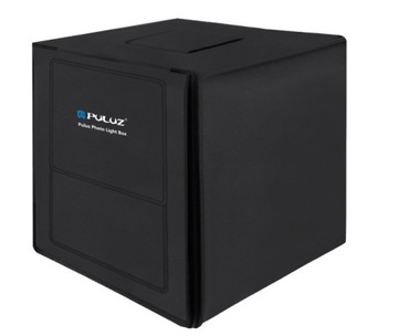 PULUZ PU5080 БЕСТЕНЕВАЯ ТЕНТА 80x80см LED 5500K ДЛЯ ФОТОГРАФИИ ПРОДУКТА