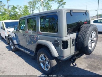 Jeep 2021 Jeep Wrangler Unlimited Sahara, 2021r., 4x4, 2.0L 2.0 Benzyna 285KM, zdjęcie 3