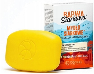 BARWA Siarkowa mydło siarkowe antytrądzikowe 100g