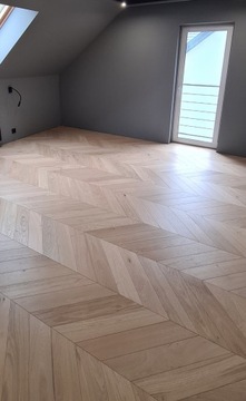 Дубовый паркет дуб 16х60х500 Вид Right Outdoor