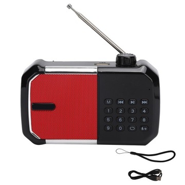 K-87 Przenośny głośnik z cyfrowym radiem FM i
