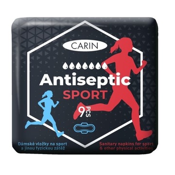 Antiseptic Sport ultracienkie podpaski ze skrzydeł