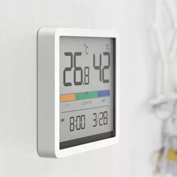 ПОГОДНАЯ СТАНЦИЯ ТЕРМОМЕТР ГИГРОМЕТР ЧАСЫ КАЛЕНДАРЬ МОНИТОР ТЕМПЕРАТУРЫ