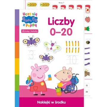 Uczę się z Peppą część 1. Liczby 0-20 Praca zbiorowa