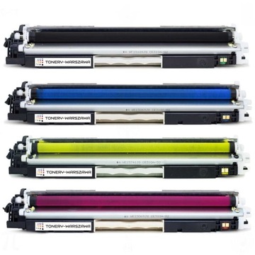 4 x Toner do HP CE310A CE311A CE312A CE313A CP1025 CP1025nw M175n 126A CMYK