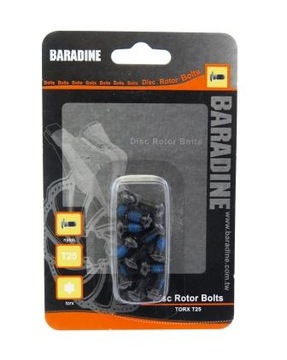 ŚRUBY DO TARCZ HAMULCA BARADINE RB-01 BLACK