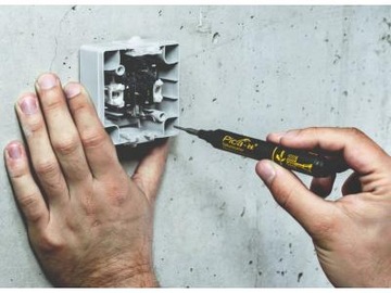 Znacznik Marker precyzyjny Pica Ink budowlany Czerwony 150/40