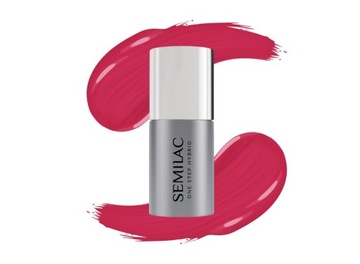S680 Lakier Hybrydowy Magenta Semilac One Step