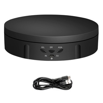EKSPOZYTOR STOJAK OBROTOWY 360° CICHY 3TRYBY BLACK