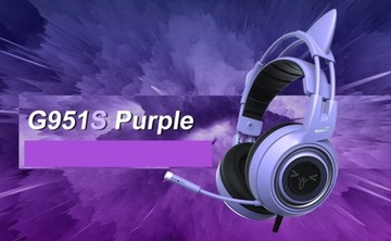 ИГРОВЫЕ НАУШНИКИ КОШАЧЬИ УШИ МИКРОФОН + ПУЛЬТ ДУ