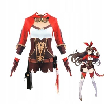Genshin Impact Amber ANIME Cosplay Halloween