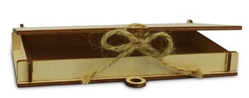 Подарочная коробка с гравировкой-подтверждением