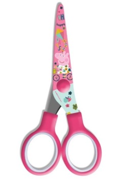 Ножиці шкільні дитячі Свинка PEPPA PIG 13,5 см